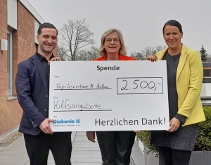 Markus Aslan unterstützt Hilfsangebote der Diakonie Paderborn-Höxter e.V. mit einer Spende