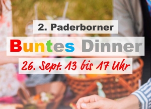 2. Paderborner Buntes Dinner am 26. September