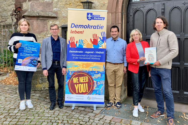 Veranstaltung zur Demokratie in Warburg